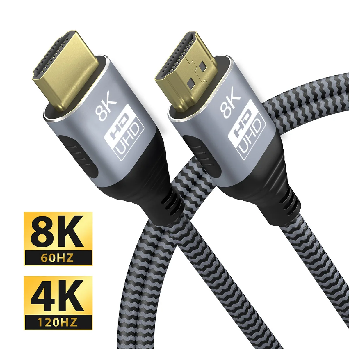 

HDMI-совместимый кабель 8K 60 Гц HDTV, высокоскоростной 8K 60 Гц UHD HDR 48 Гбит/с, Ycbcr4:4:4, конвертер для проекторов PS4