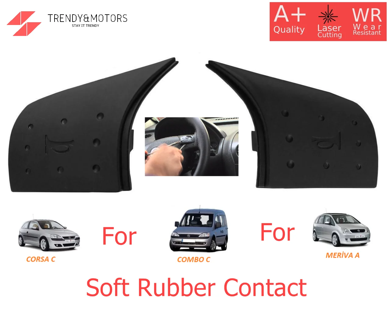 2 шт. кнопки для рулевого колеса Opel Corsa C Combo 6242078 2000-2006 Tigra B 2004-2009 | Автомобили и