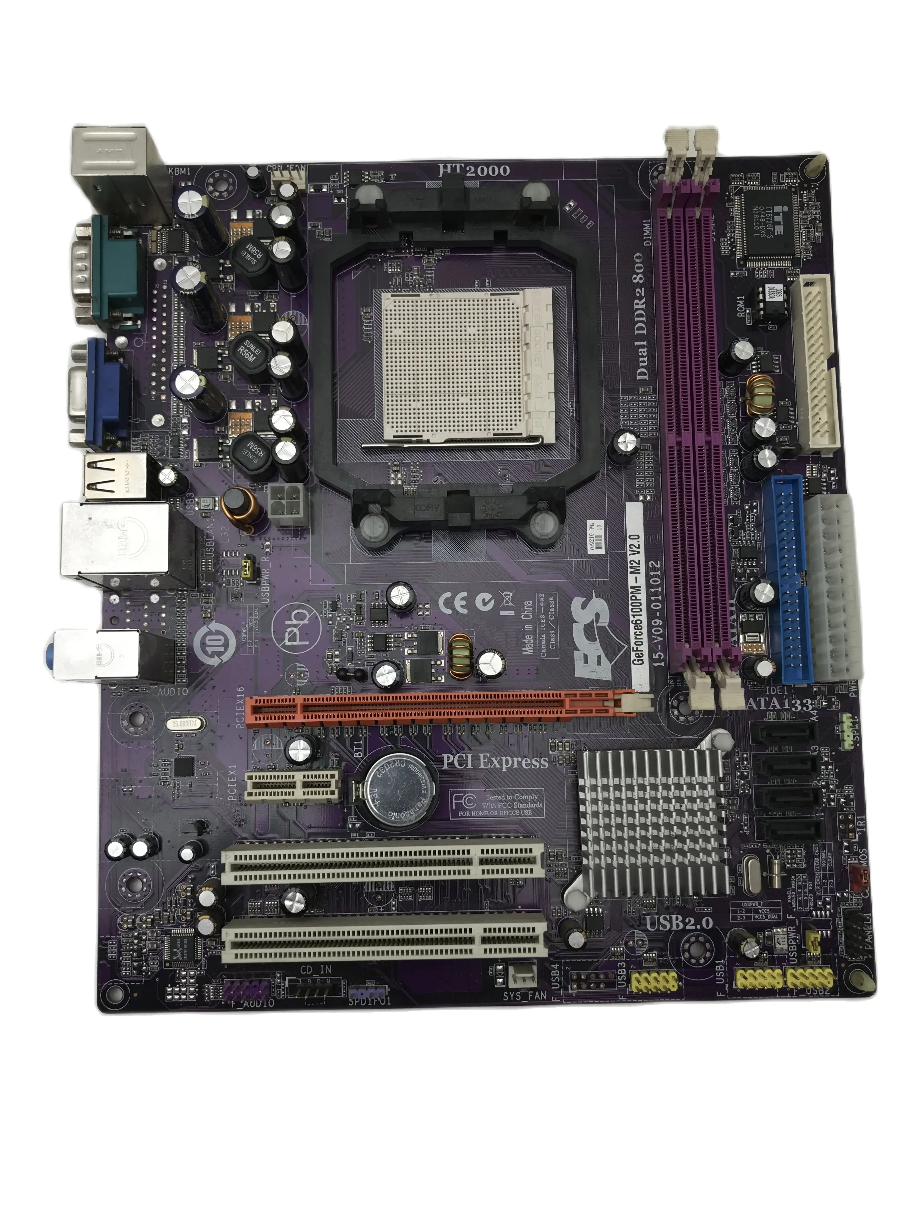 Материнская плата Elitegroup GeForce6100PM-M2 (V2.0 V3.0) Socket AM2+ | Компьютеры и офис