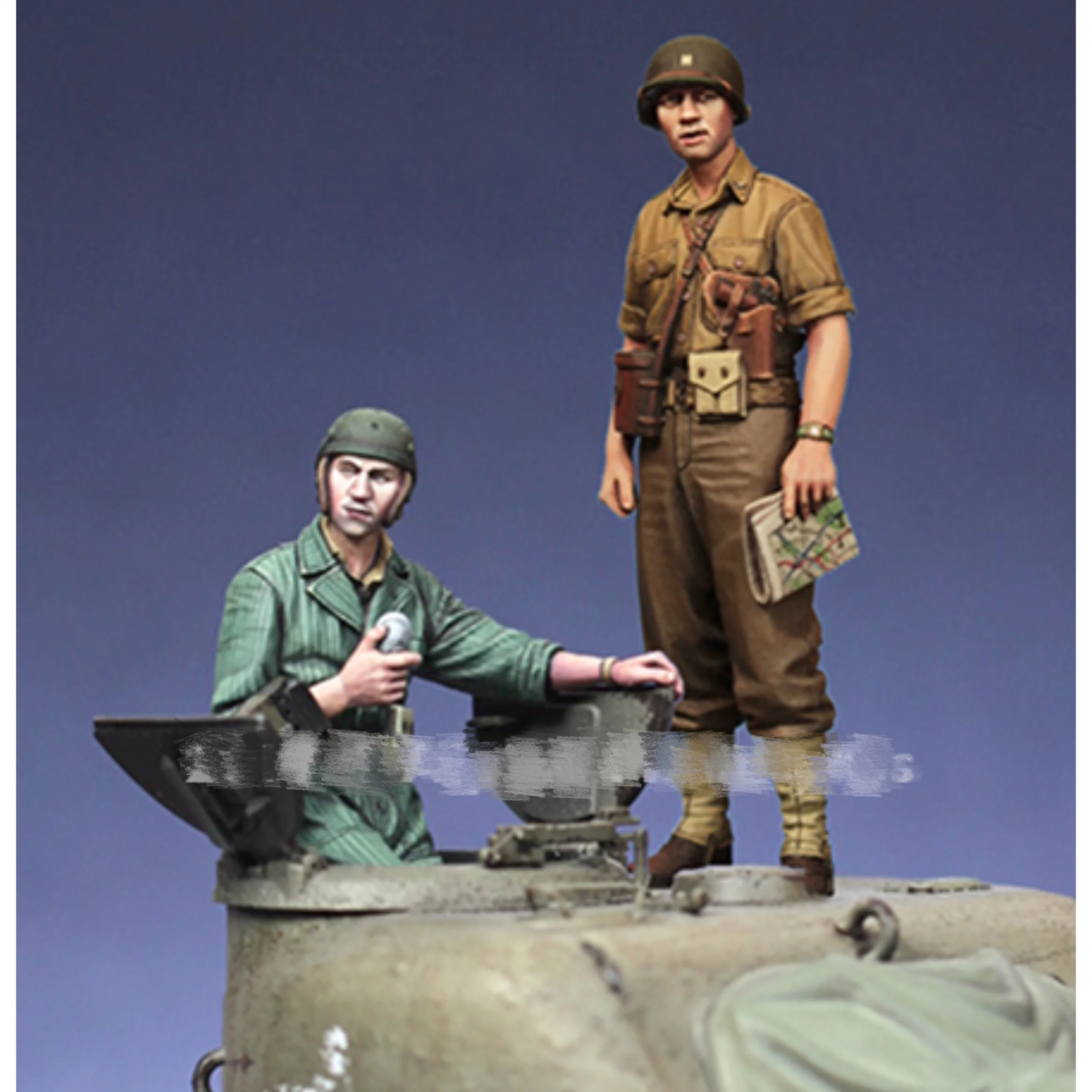 

1/35 фигурка модели из смолы GK, несобранный и Неокрашенный комплект
