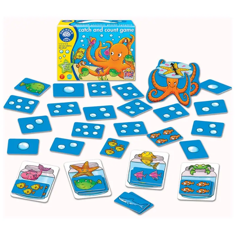 Catch and Count Box игра Математика забавная развивающая счетная идеально подходит для