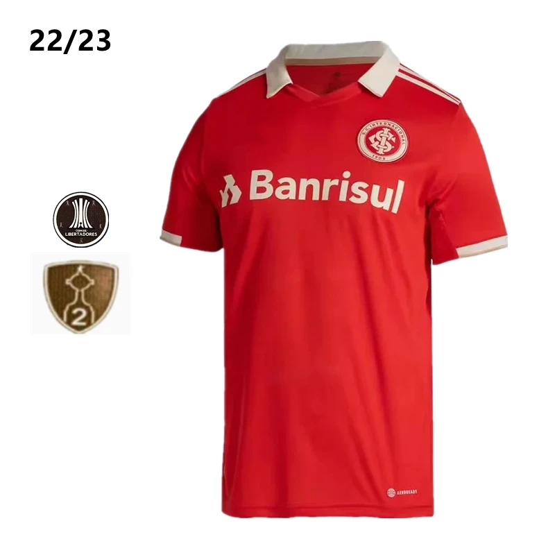 

NEW 22/23 SC Internacional 2022 2023 home soccer jersey #9 Wesley #8 Edenilson football shirt Kit