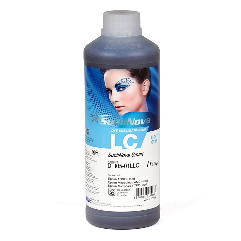 Чернила сублимационные Inktec DTI01-01LB DTI02-01LC DTI03-01LM DTI04-01LY DTI05-01LLC DTI01-01LLM 1 литр - купить по
