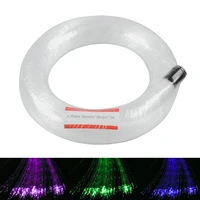 0 75mm300pcs2m flash point sparkle pmma fiber optic cable for waterfall curtain sensory light effect kids bedroom decoration