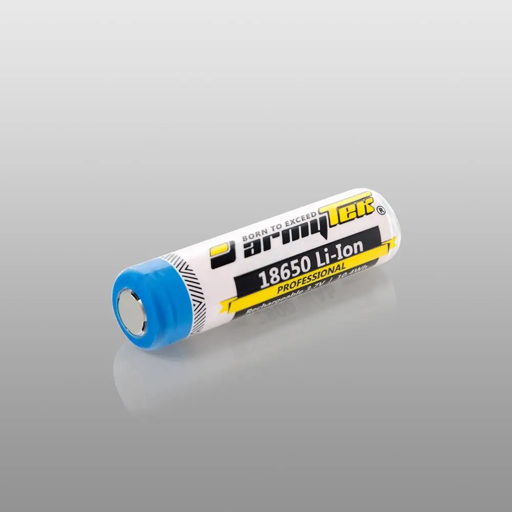 Литий-ионный аккумулятор Armytek 18650 2800 мАч защищенный только для фонарика/фонарь |