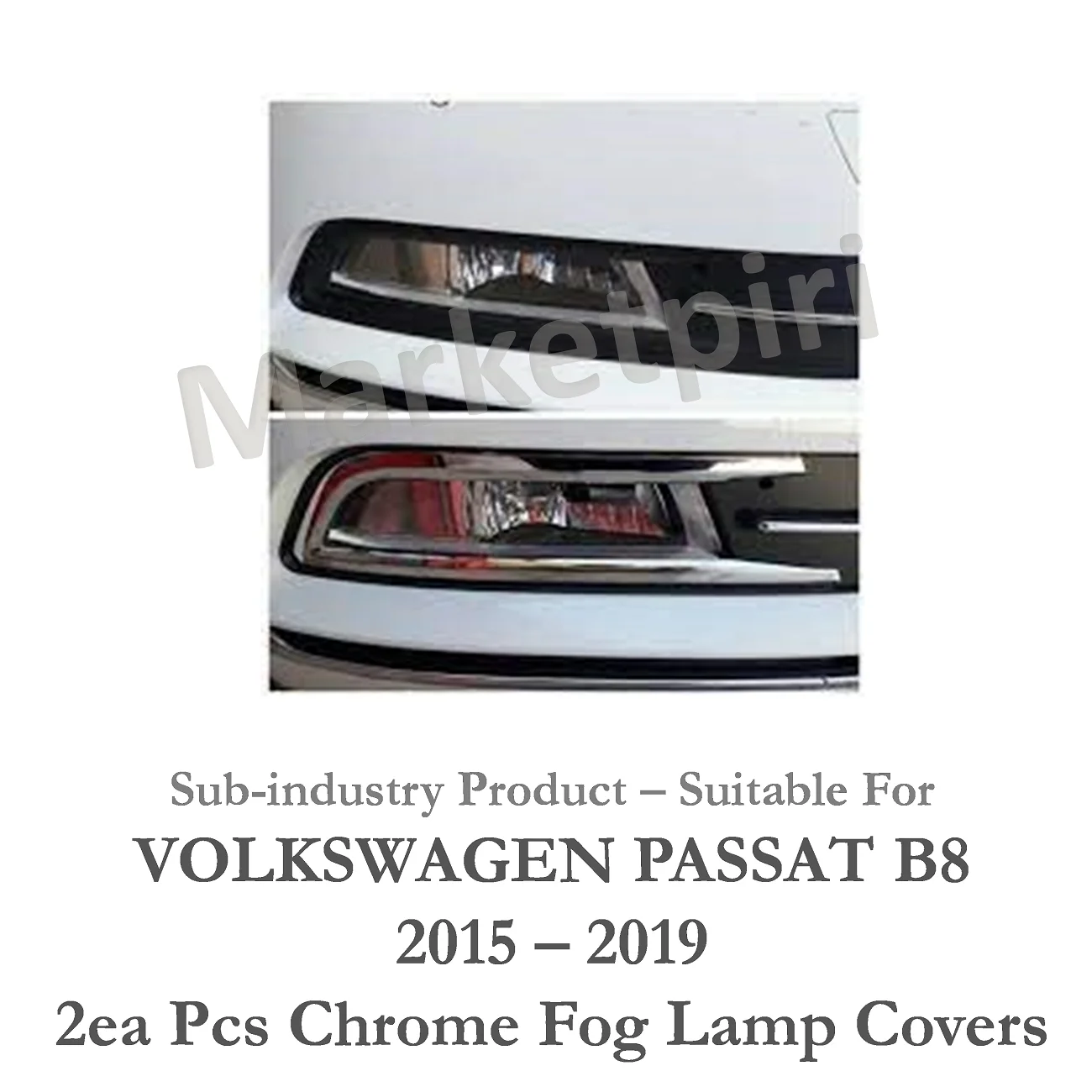 

For Passat B8 A+ Quality Fog Lamp Frame VW 2015-2019 Car Accessories Rear R-Line Sport Tuning Highline TSI FSI TDI