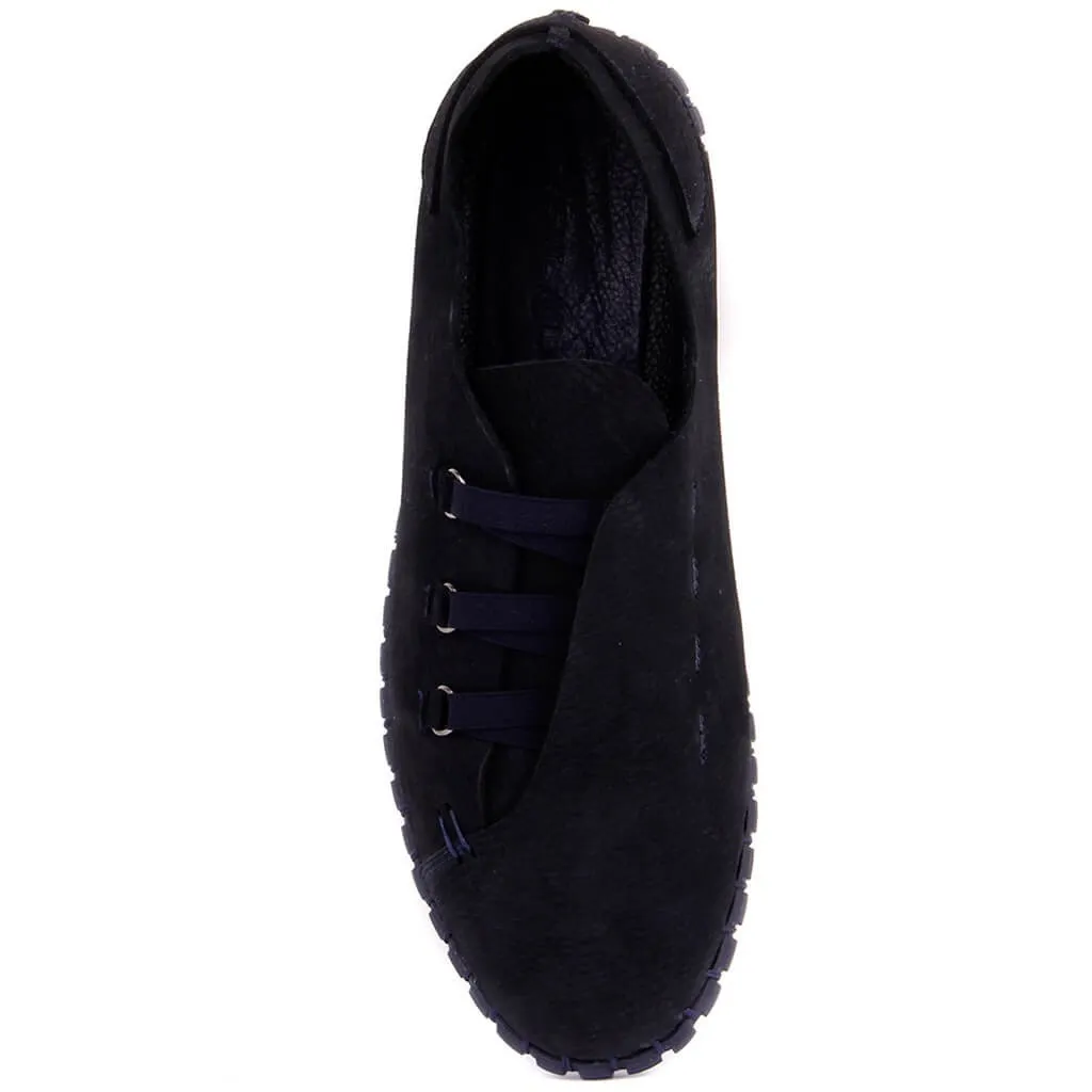 Sail Lakers-Navy Blue Nubuck Men Casual Shoes | Обувь