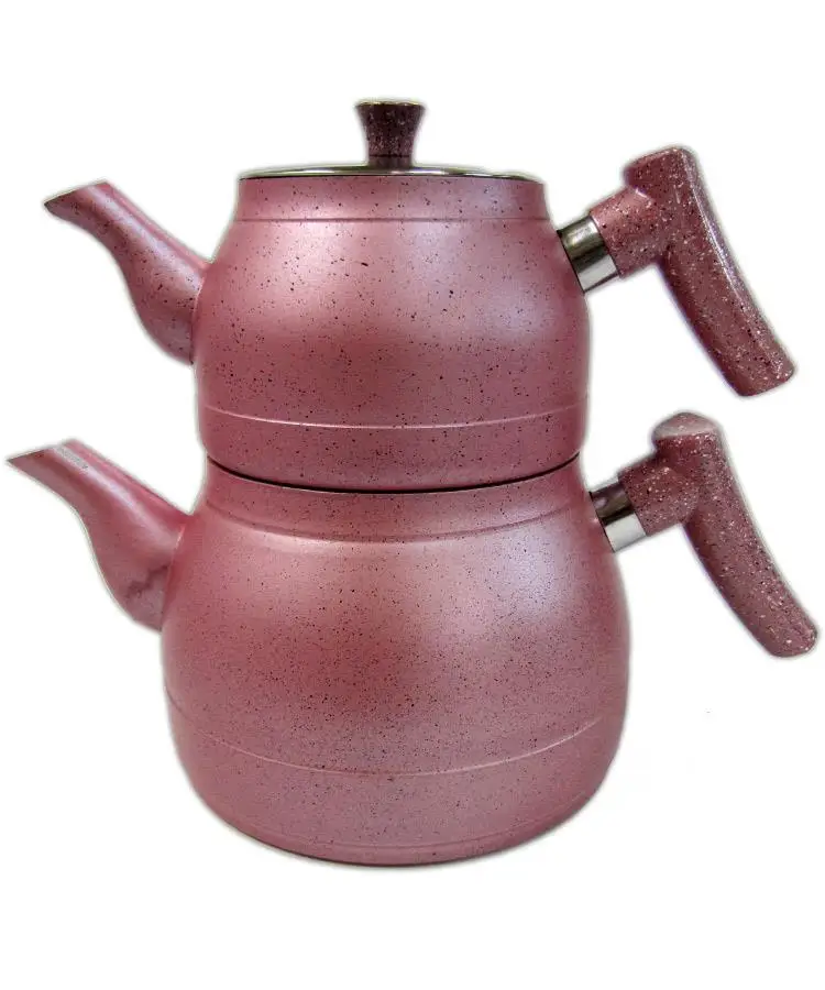 Turkish Teapot Set |Bio Granite Tea Pot| Kettle Boiler Tea Pot|Water Boiler|Turkish Traditional Teapot