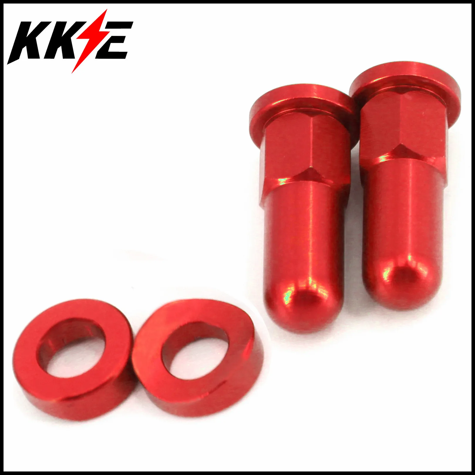 ЧПУ красная заготовка обода блокировки крышки шайбы для HONDA CR 125 250 CRF 250R 450R 250X