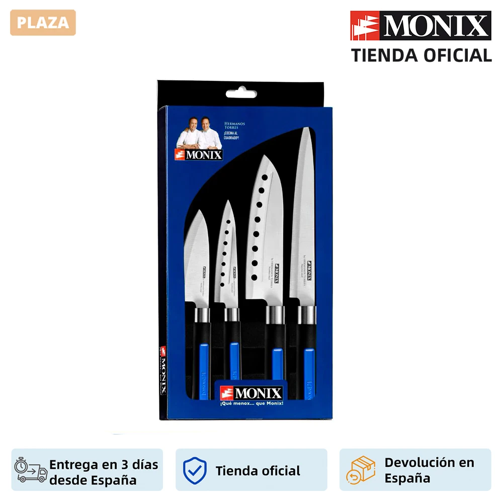 Monix Solid Plus-набор из 4 японских кухонных ножей изготовленных высококачественной