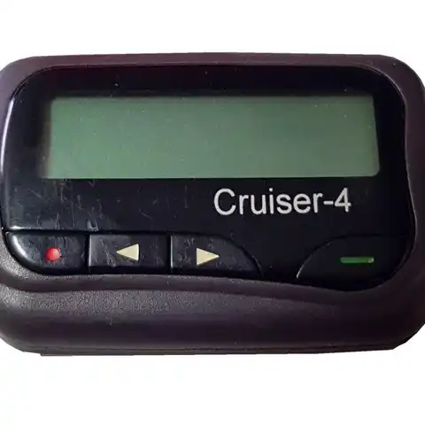 ВИНТАЖ! Пейджер из 90х годов Cruiser-4. Рабочий. Оригинал | 90е | Ностальгия | Оригинал