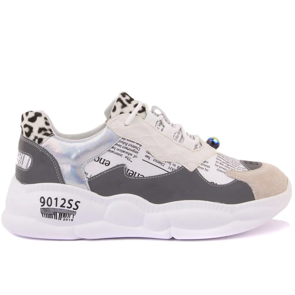 Guja бежевый белая женская повседневная обувь на высокой подошве|Обувь без