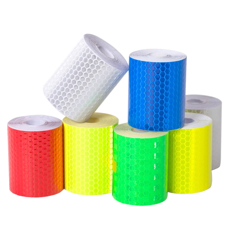 Car Decoration Motorcycle Reflective Tape Stickers Car-Styling Automobiles Safe Material Safety Warning Decals | Автомобили и