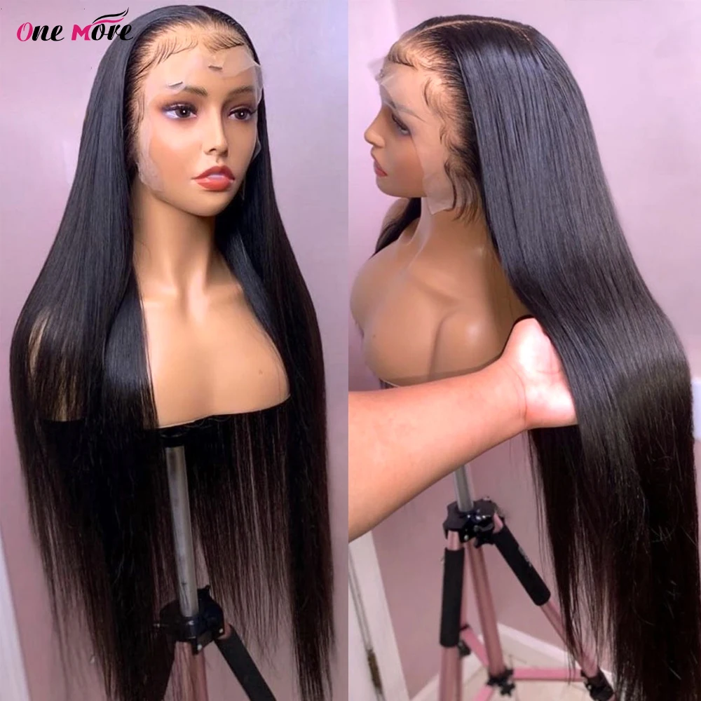 13x4 13x6 HD Transparent Lace Front Wigs 4x4 Lace Closure Wig Human Hair For Women Bone Straight Lace Front Wig Human Hair Wigs