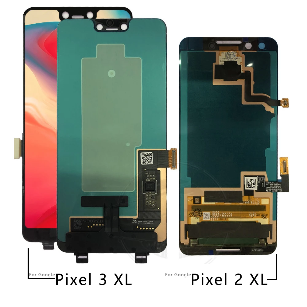 Для Google Pixel 3XL ЖК дисплей кодирующий преобразователь сенсорного экрана в сборе