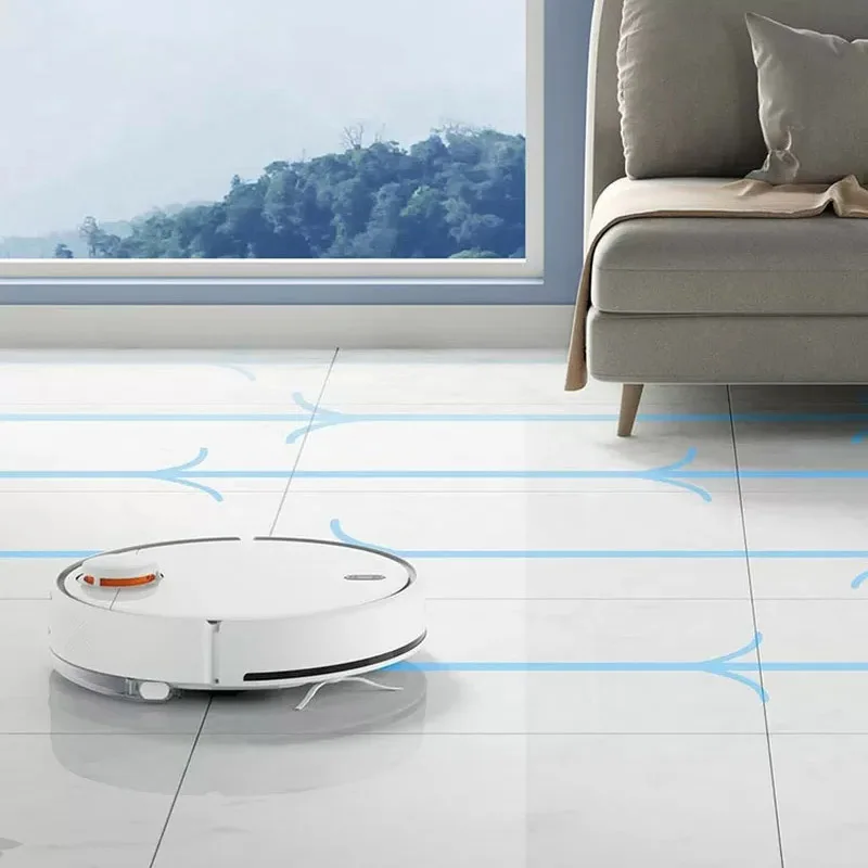 Робот-пылесос Xiaomi Mijia Robot Vacuum-Mop 2 белый MJST1S Робот Пылесос Давление 2800 Па Приложение