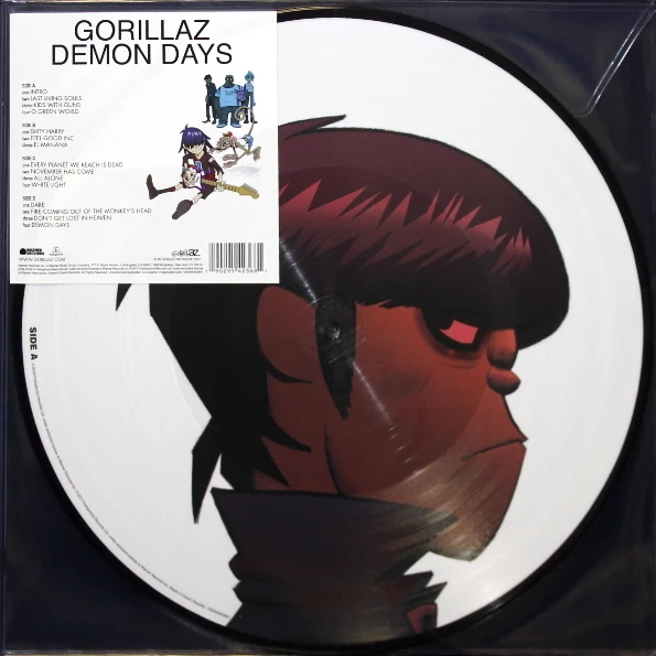 Gorillaz / Demon Days (Limited Edition)(Picture Disc)(2LP)|Проигрыватели DVD| |