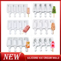 new silicone ice cream mold popsicle molds diy homemade ice cream popsicle ice pop maker mould cakesicle moulds
