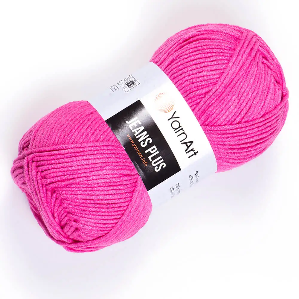 Yarn yarnart jeans plus 55% cotton 45% polyacryl in the motor 160 m. 100 gr./price for 5 coils |