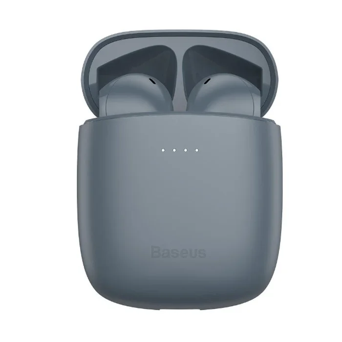 Беспроводные наушники Baseus Encok W04 Pro Синие | Электроника
