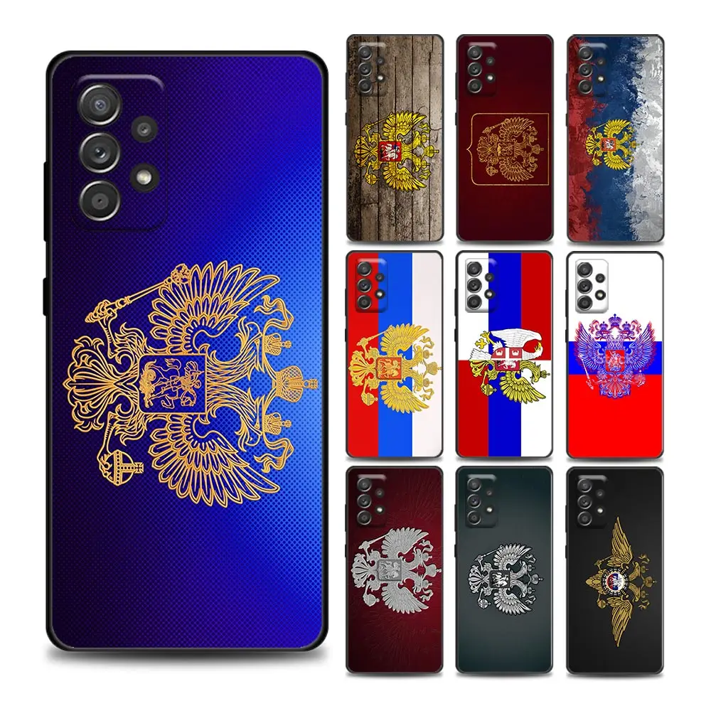 

Coat Of Arms Double Phone Case for Samsung A01 A11 A12 A21 A31 A41 A42 A51 A71 A32 A52 A72 A22 A03S Soft Silicone Cover