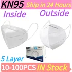 10-100 ПК взрослых KN95 маска для лица Mascarillas ffp2 Masken Европа ffp2mask Mascarilla fpp2 Homologada маска jetables Kn95 маска для лица