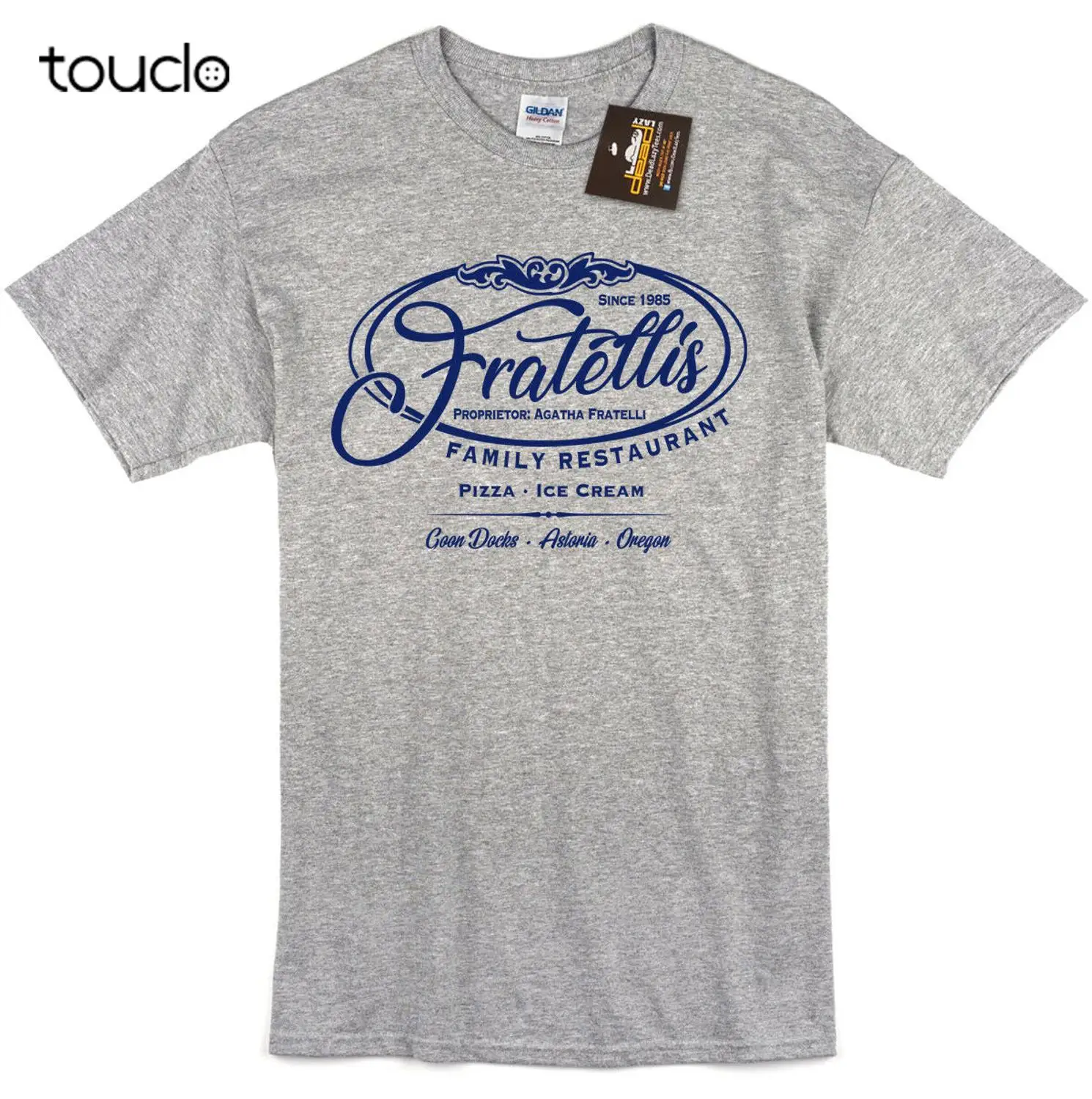 

Футболка Goonies Inspired Fratelli's-Ретро 80's Film lloth Chunk Tee Movie