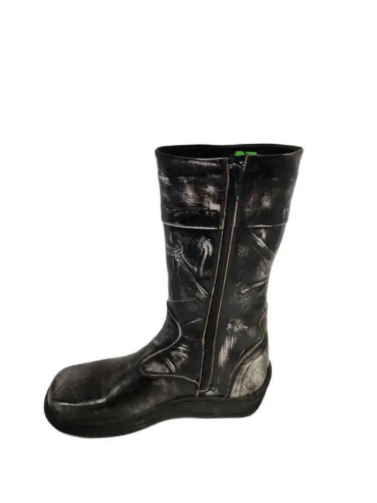 Boots for girls winter genuine leather (Boots Children Crocs home spring 2022 summer Girl kids Ugg Women's boy toddlers newborns Baby walkers