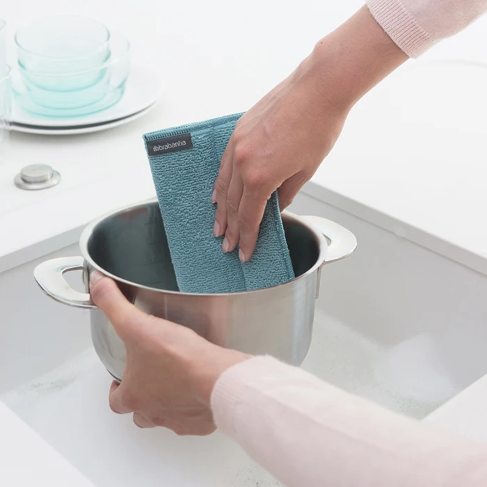 Салфетка для уборки Brabantia из микрофибры 16х22см набор 3 шт. 117725 | Дом и сад