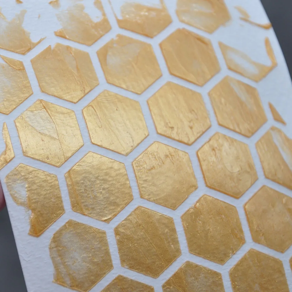 Pasta viscosa de textura, pintura de Color, plantilla de &aacute;lbum de recortes, almohadilla de impresi&oacute;n, mate transparente, pasta de moldeo de alto brillo-4