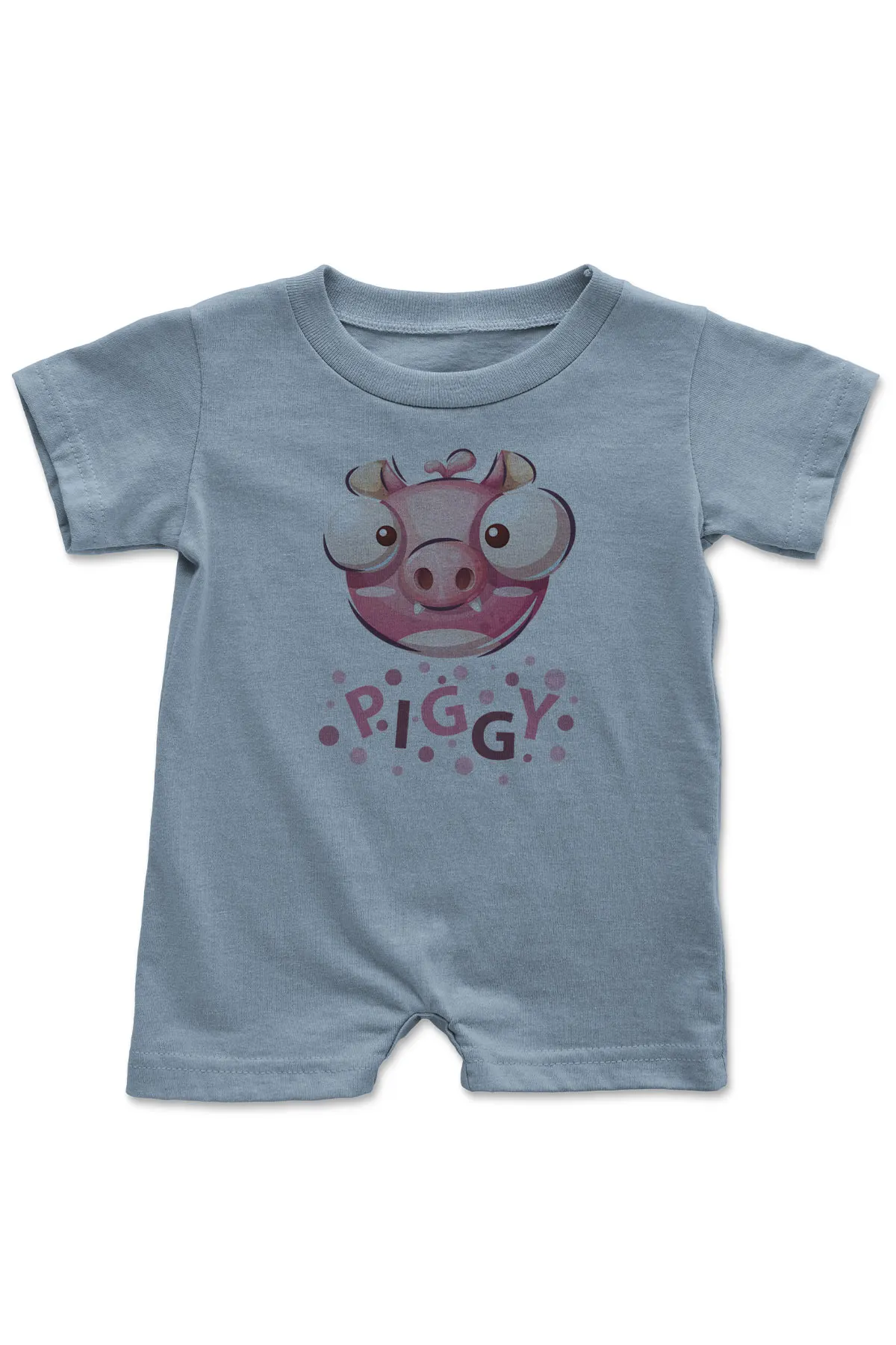 Angemiel/Детский милый комбинезон со Свинкой для мальчиков Голубой Zibin| |