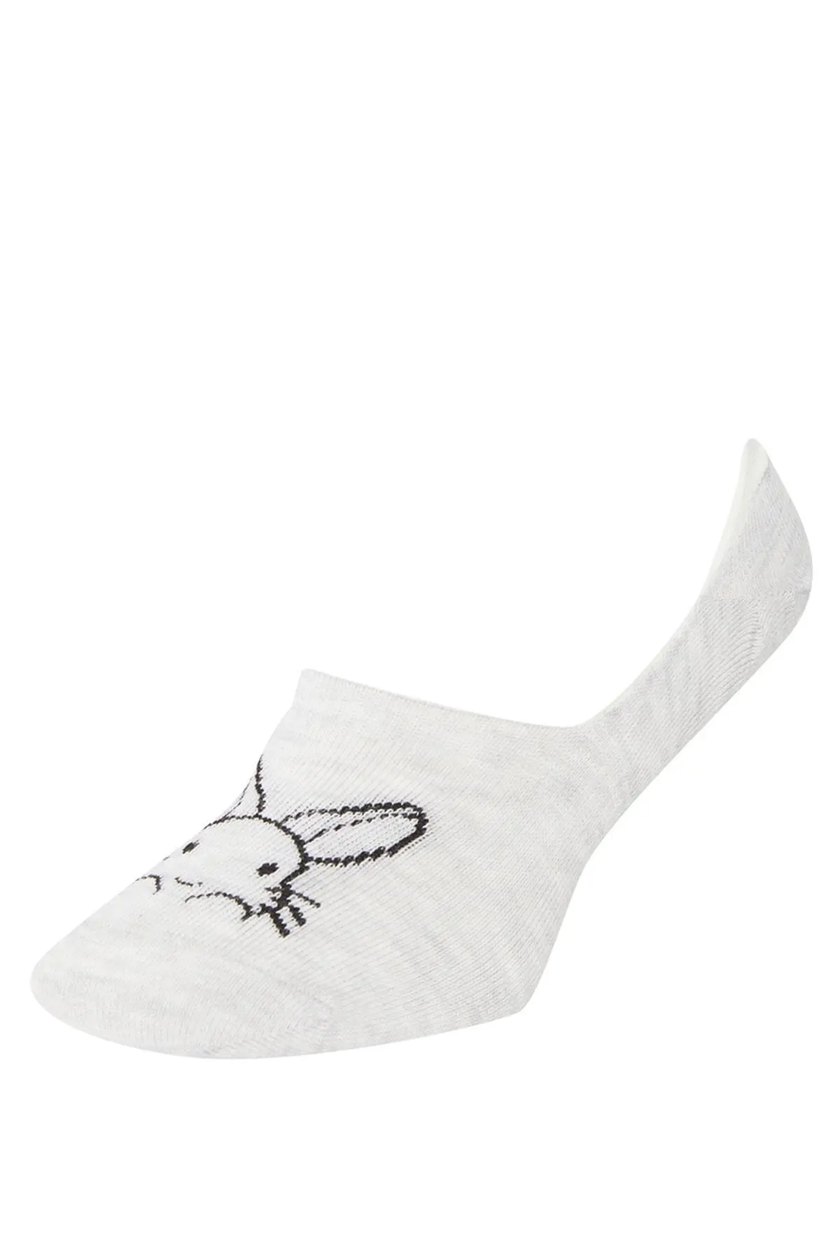 Women's Rabbit Patterned 3-pack Ballet Socks