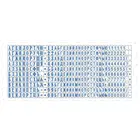 UNI-set Эконом, касса для самонаборных печатей и штампов, одна ножка крепления