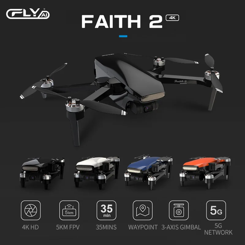 c fly вера 2 дрон с разрешением 4k пр