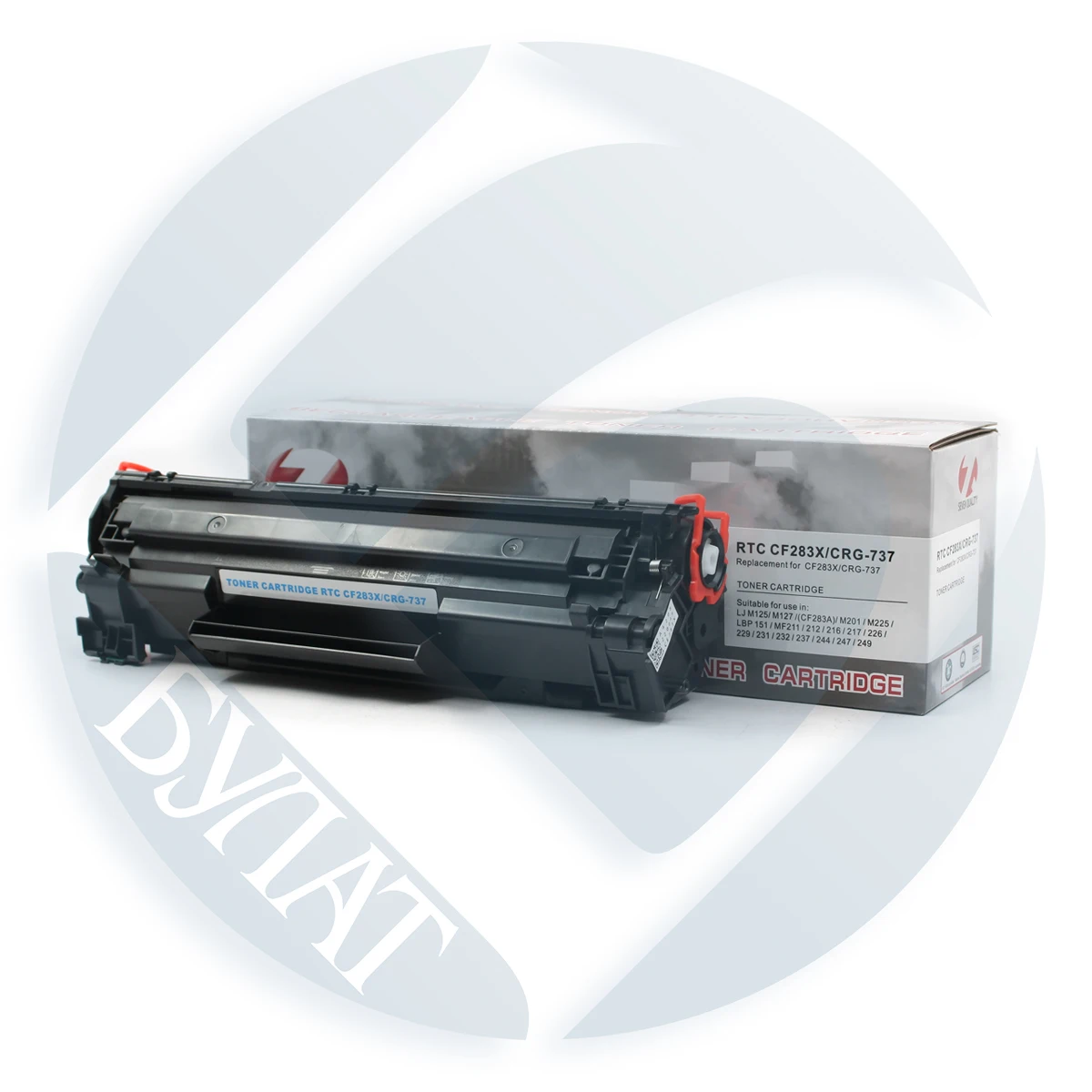 CF283X CF283A Тонер картридж HP LJ M201 M125 Canon MF211 CF-283X CF-283A 737 (2.4k) Universal 7Q M126 M127 M128 M225 |