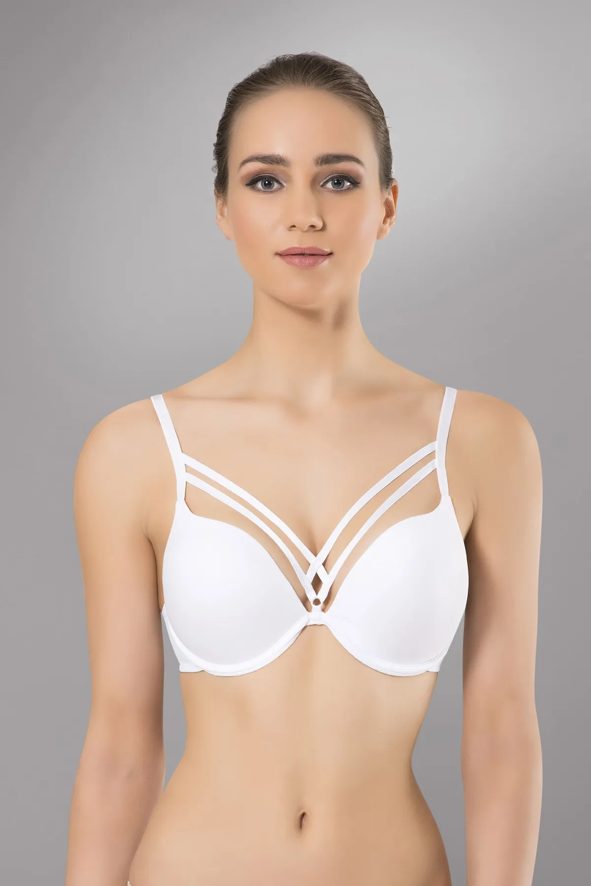 

Women's TubeTop Front Double Cross-Support Bra Underwear Push Up Bra For FemaleBrasSexy BraletteClothes Plus Size Lingerie