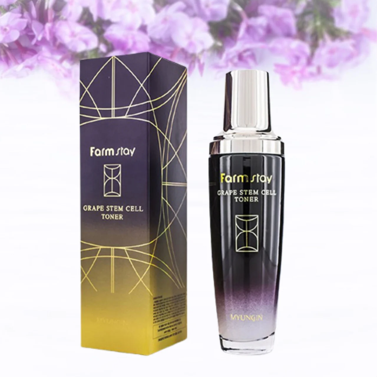 Тонер со стволовыми клетками винограда Farm Stay Grape Stem Cell Toner 130 мл Корейская