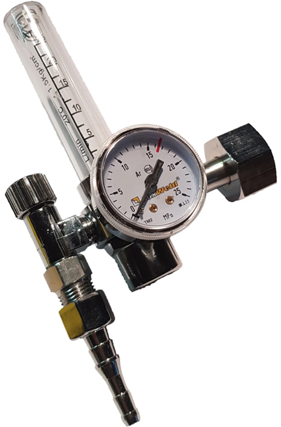 Регулятор УРГ-40 (аргон/углекислота ротаметр вентиль манометр) Foxweld | Инструменты