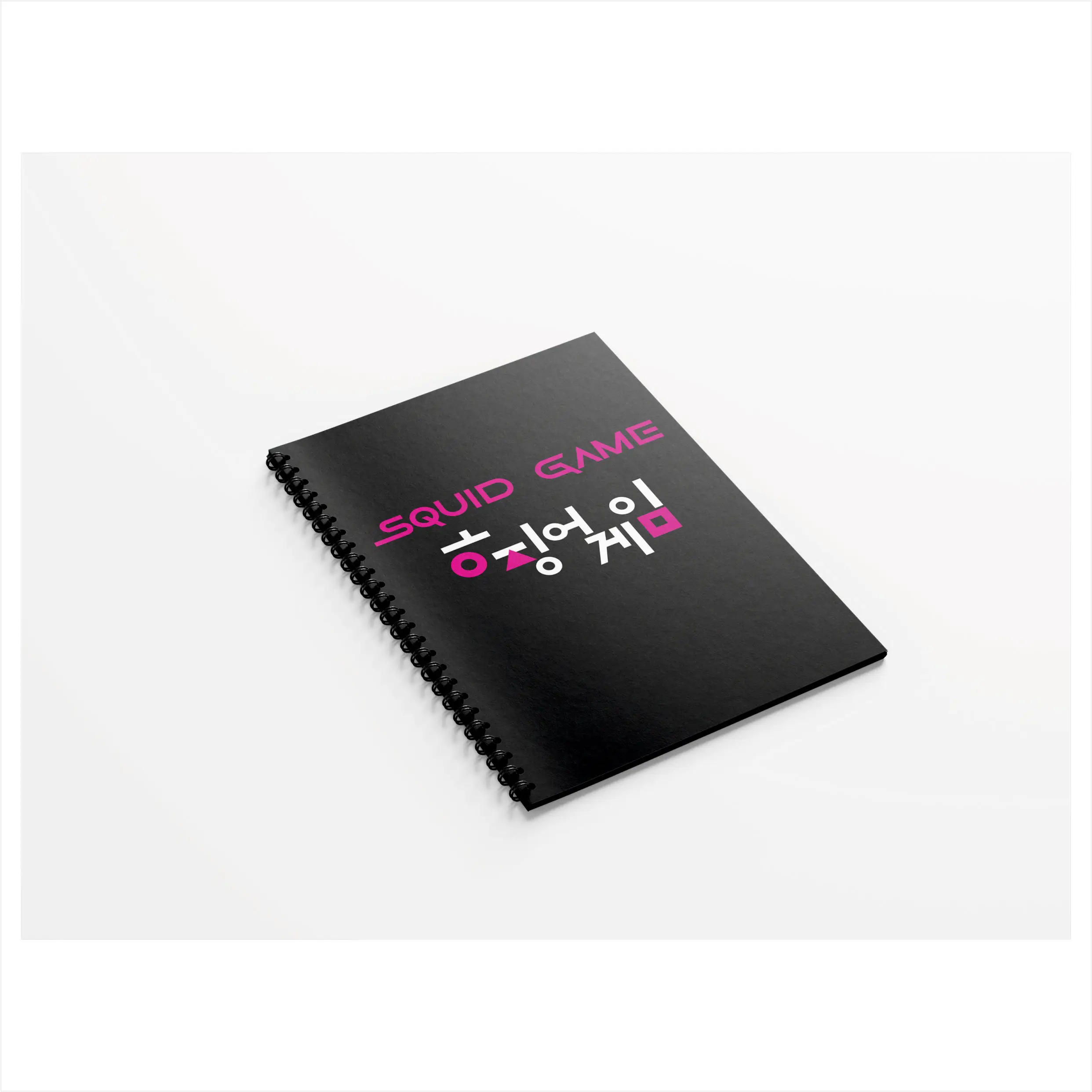 Блокнот Игра в кальмара / Тетрадь для записей Канцелярия Все школы клетку 48