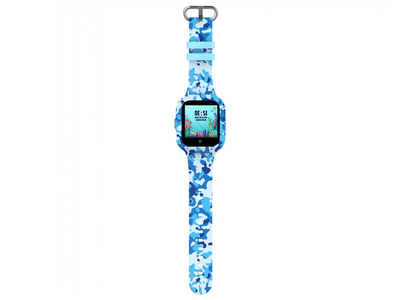 TrakFon - ARMY-Голубой-4G -P30716MU детские умные часы с 4G / смарт smart. Удаленное | Смарт-часы -1005004222903642