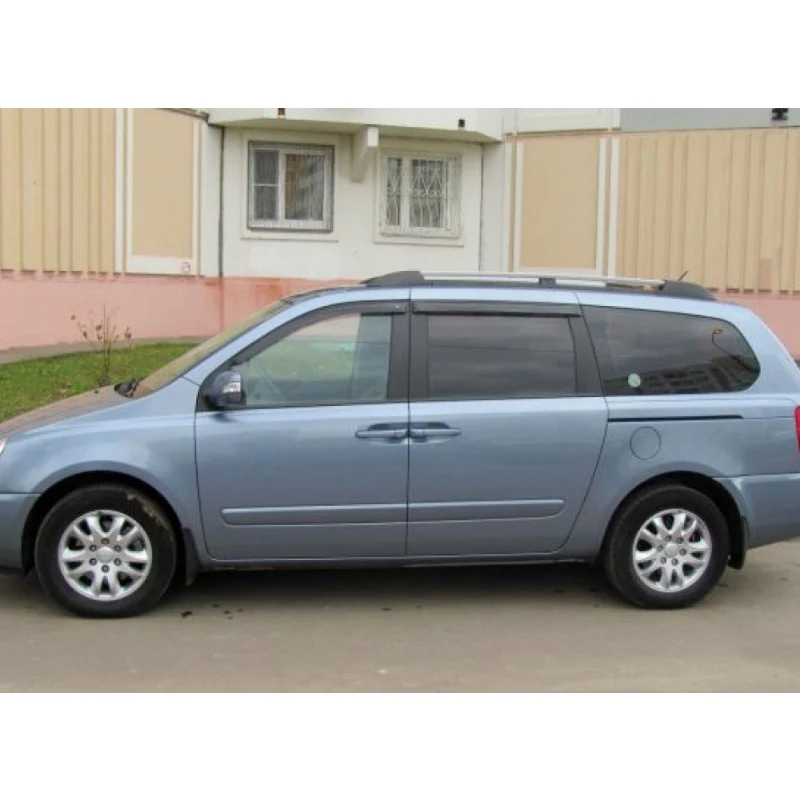 Дефлекторы окон Cobra Tuning K10206 на авто Kia Sedona 2 ll 2006-2014 4 шт./комп. ветровики от дождя