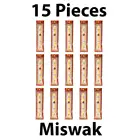 Набор 15 штук мисвак Sewak Жевательная палочка свежий натуральный Tootbrush Misvak Арак сивак Miswaak веганских материалов зубная щетка мягкая сумка для путешествий Peelu