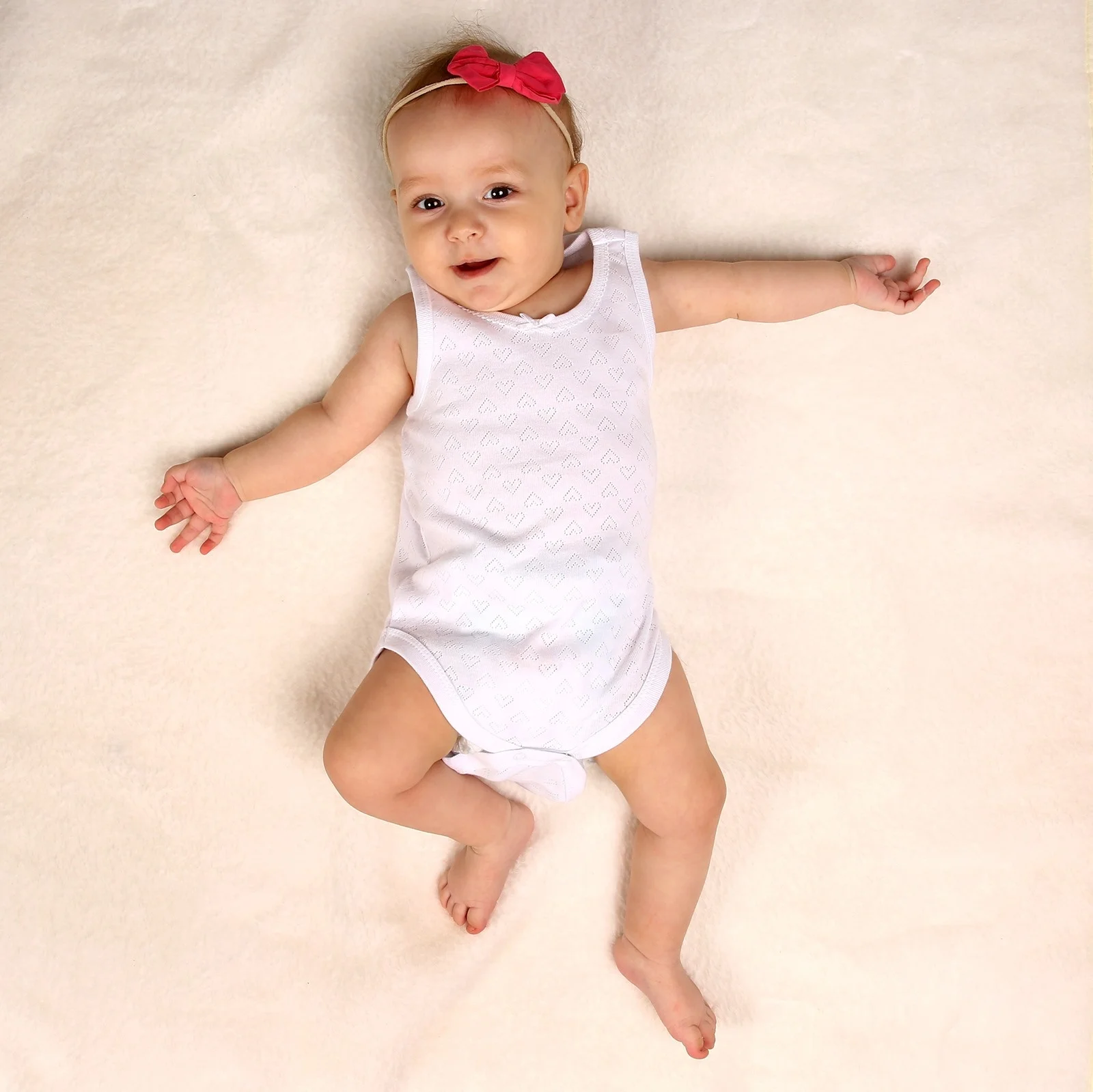 Ebebek HelloBaby/жаккардовое Спортивное боди для маленьких девочек|Комплекты одежды| |