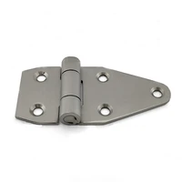 silver stainless steel hinges screw mounting hardwareheavy duty hinges durable for outdoor indoor
