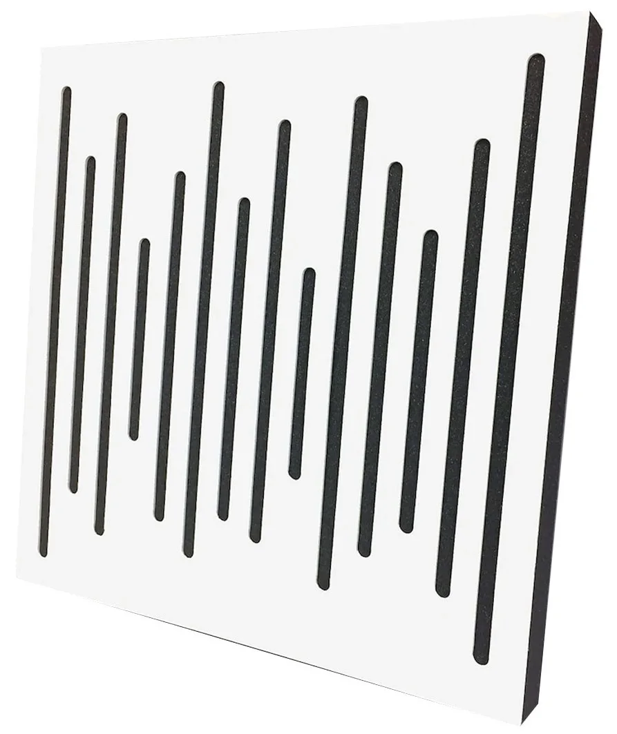 Акустический деревянный рассеиватель 40*40 панель звукоизоляция студия твердый