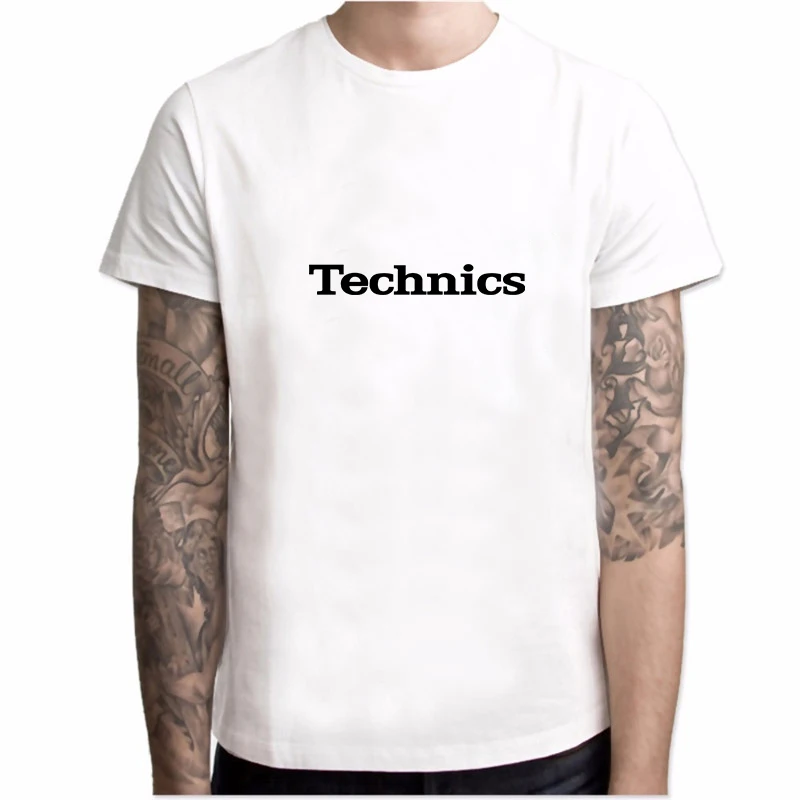 Technics Футболка Dj 1200, музыкальный дом, техно, Электронная хлопковая Футболка с круглым вырезом, размеры, Мужская футболка в стиле хип-хоп, Топ YH028