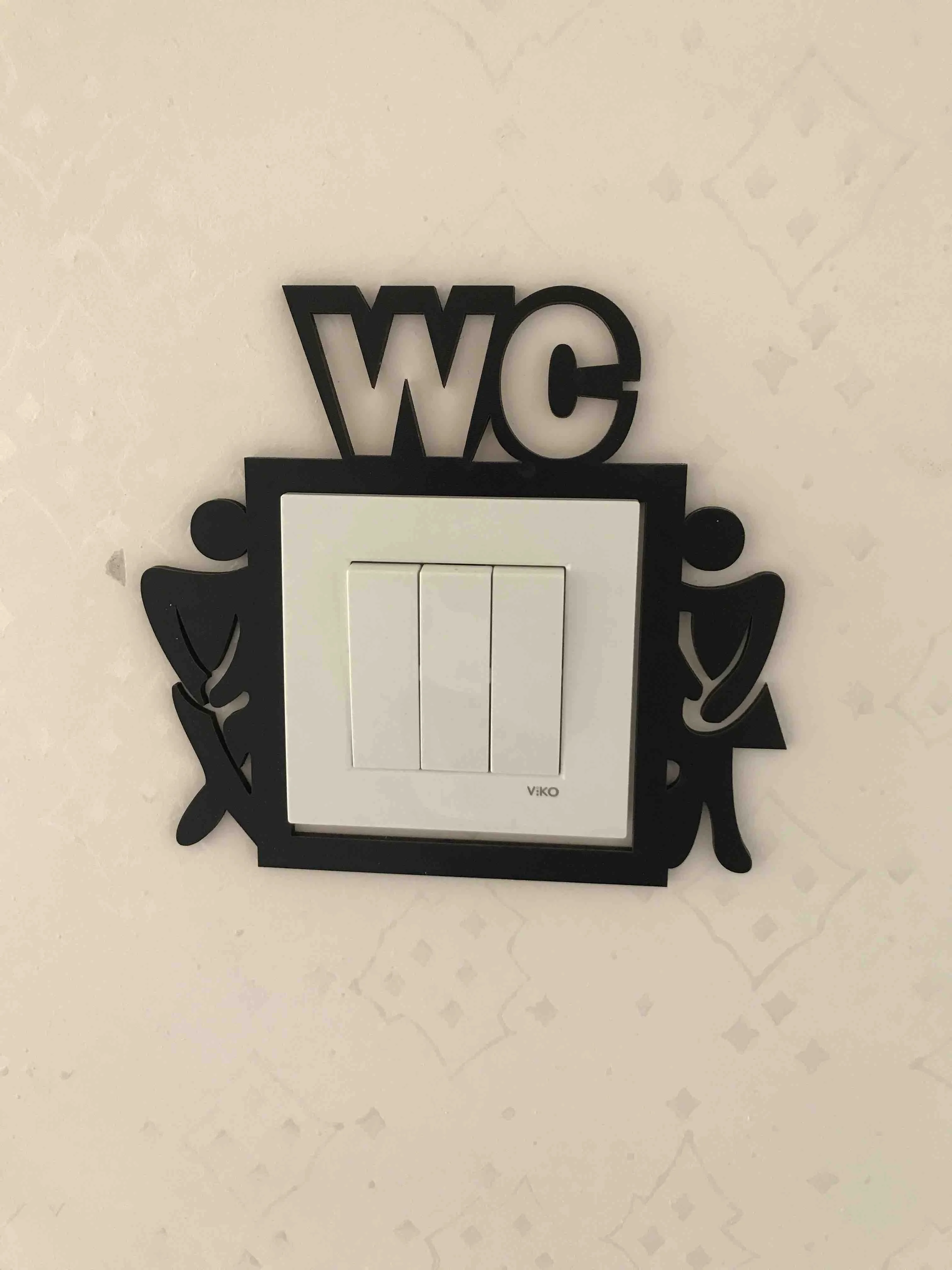 

Decorative Toilet Socket Frame (BULK ALIMDA PRICE ADVANTAGE)