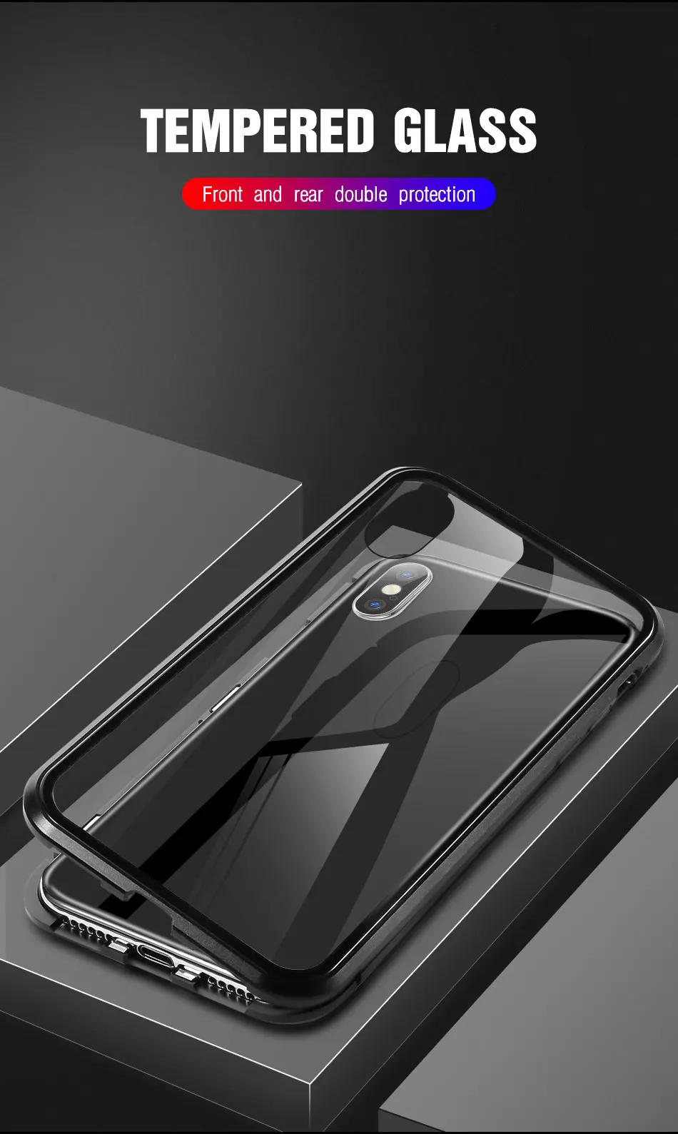 Чехол KISS на магните для samsung A50 A70 A20 A30 S10 S9 S8, чехол из закаленного стекла для samsung S10 Plus, Магнитный чехол