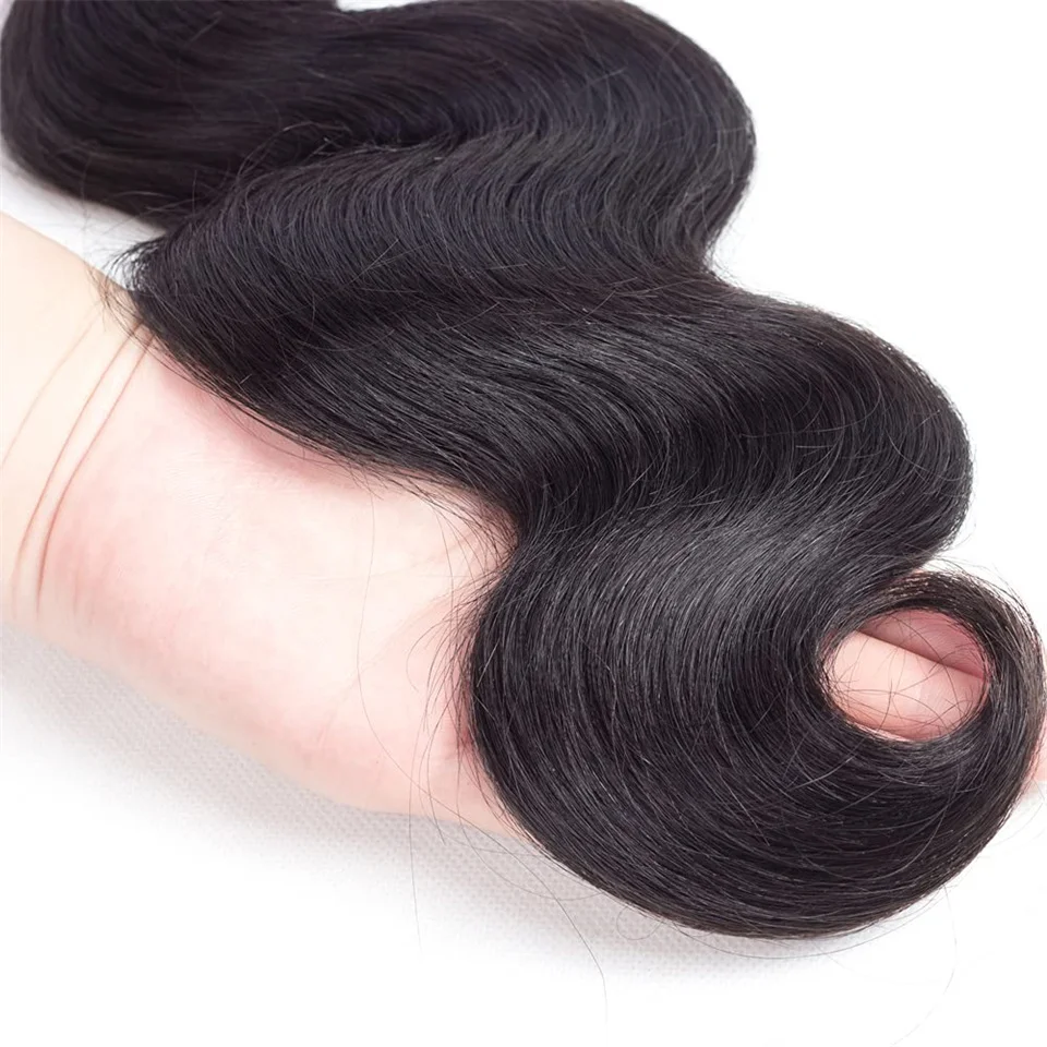 Перуанские волнистые пучки 1/3/4 пучков человеческих волос, пучки 8-30 дюймов, волосы для наращивания без повреждений, естественный цвет от AliExpress WW