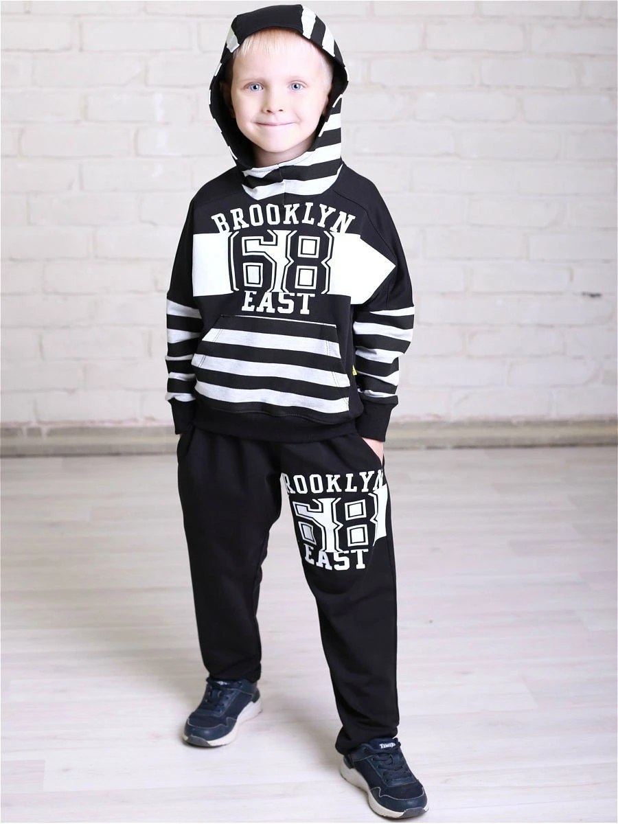 Костюм для мальчика: худи и брюки мальчика спортивный костюм |